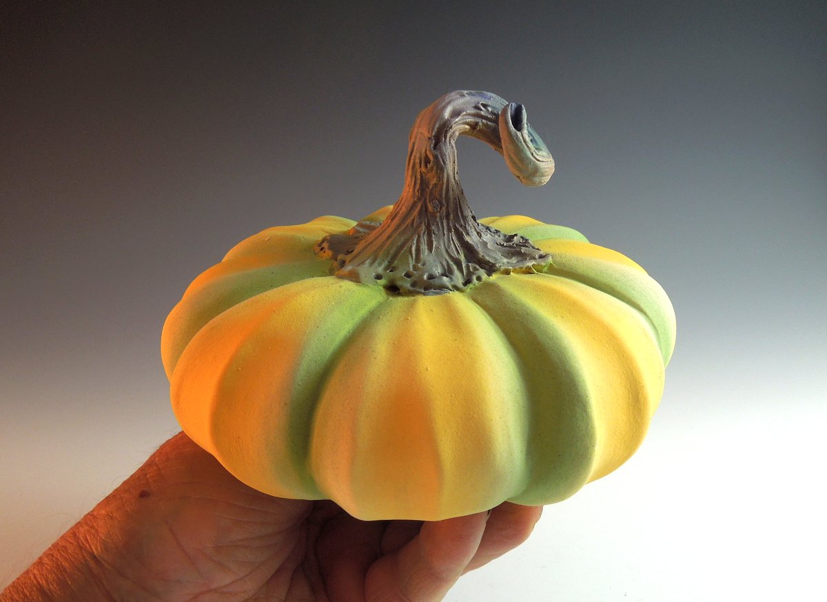 Big Daddy Pumpkin | Nancy Yturriaga Adams Clay Artist